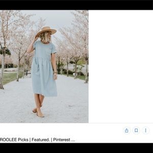 Roolee Dublin Chambray Dress